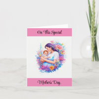 Special 1st Mother's Day Greeting Card