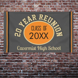 Special 20 Year Class reunion banner