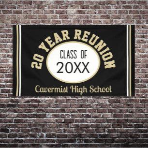 Special 20 Year Class reunion banner