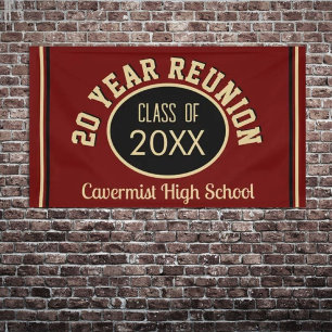 Special 20 Year Class reunion banner