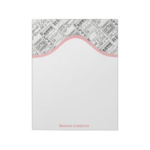 Special 55th Birthday Party Personalised Gifts Notepad