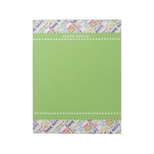 Special 75th Birthday Party Personalised Gifts Notepad