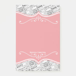 Special 75th Birthday Party Personalized Gifts Post-it Notes