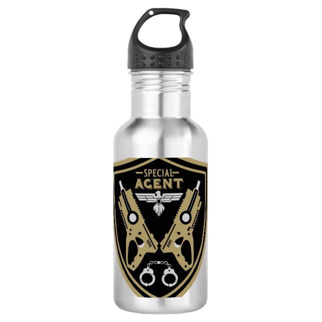 Special Agent Kid 710 Ml Water Bottle (Front)