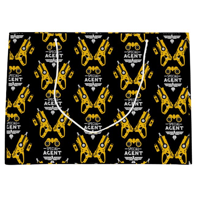 Special Agent Kid Large Gift Bag (Front)