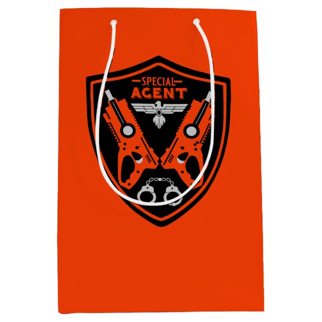 Special Agent Kid Medium Gift Bag (Front)