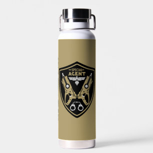 Special Agent Kid Water Bottle