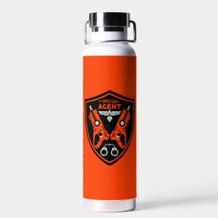 Special Agent Kid Water Bottle