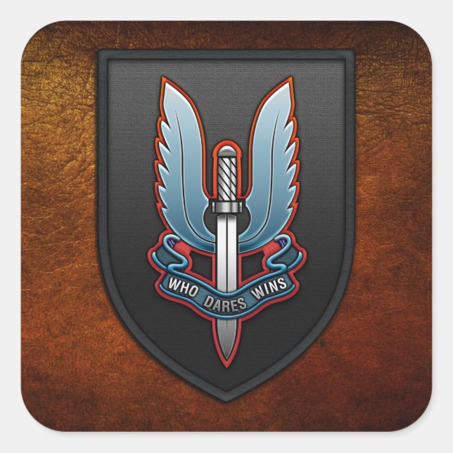Special Air Service (SAS) Square Sticker (Front)