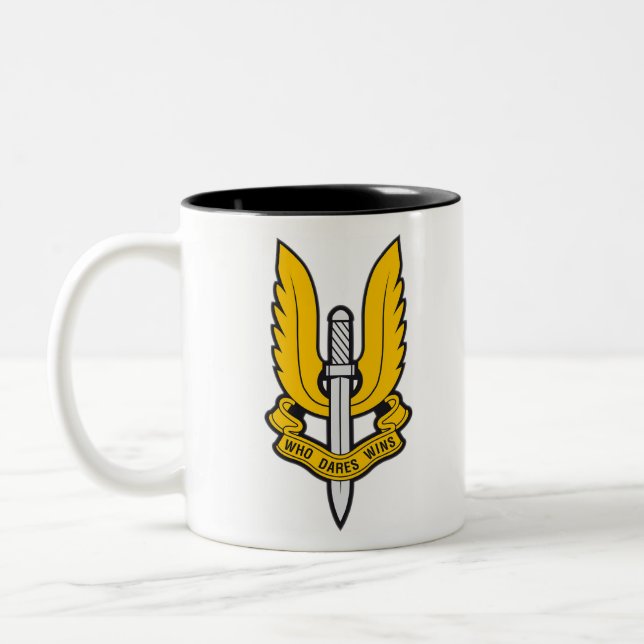 Special Air Service SAS Two-Tone Coffee Mug (Left)