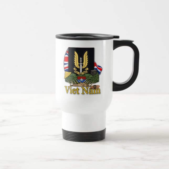 Special Air Service SAS vietnam war travel Mug (Right)