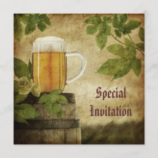 Special Beer Invitation