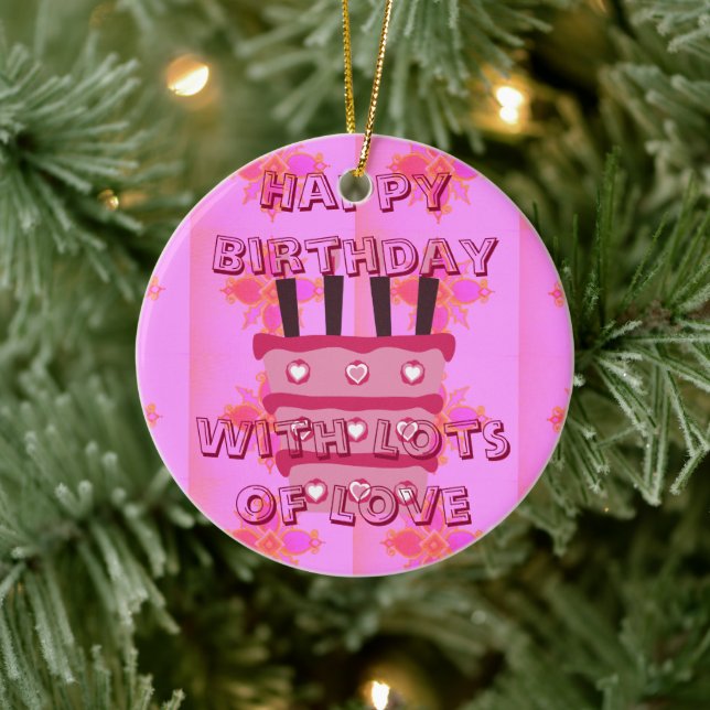 Special Birthday Ceramic Tree Decoration (Tree)