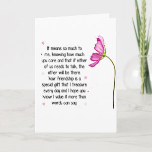 SPECIAL BIRTHDAY FOR A VERY *SPECIAL FRIEND* CARD