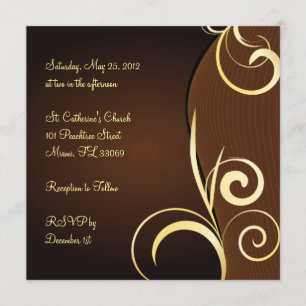 Special birthday or anniversary invitation