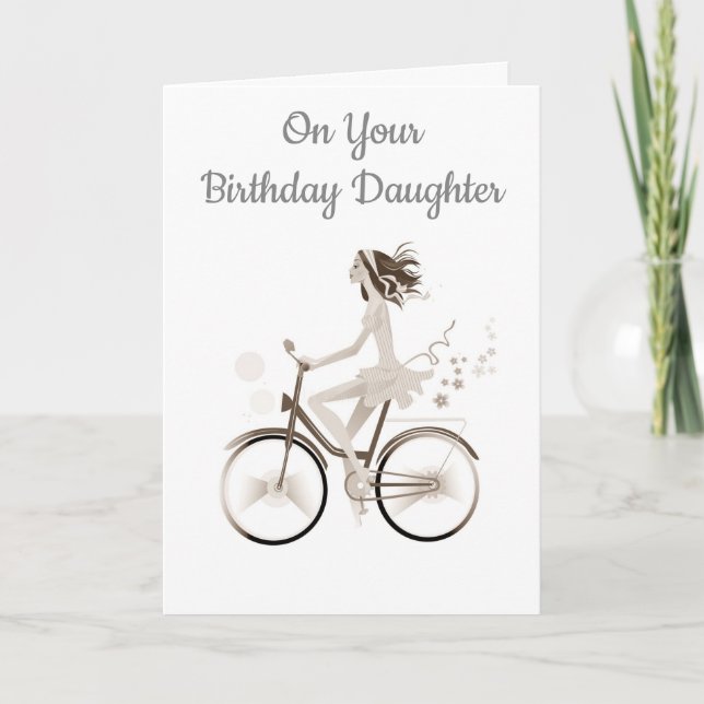 **SPECIAL BIRTHDAY WISHES** FOR OUR ***DAUGHTER*** CARD (Front)