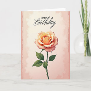 Special Bloom Birthday Card
