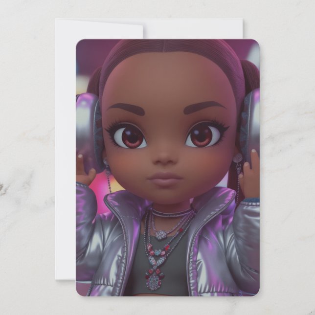 Special card for tween music Lover (Front)