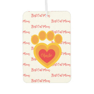 Special Cat Paw Print Car Air Freshener