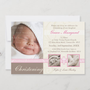 SPECIAL CHRISTENING INVITES :: precious 5L
