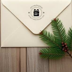 Special Christmas Delivery Rubber Stamp