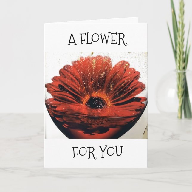 "SPECIAL CHRISTMAS GIFT" UNDER THE MISTLETOE FOR U CARD (Front)