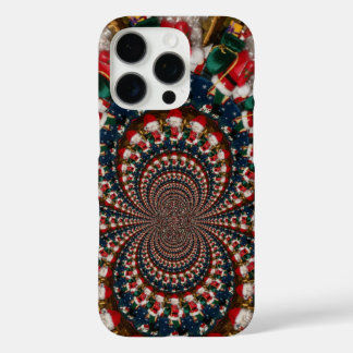 Special Christmas Santa Kaleidoscope Design iPhone 16 Pro Case
