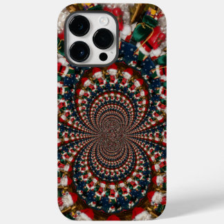 Special Christmas Santa Kaleidoscope Design Case-Mate iPhone 14 Pro Max Case