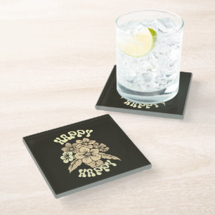 SPECIAL COLORFULL MODERN GIFT DAUGHTER SISTER MOM GLASS COASTER