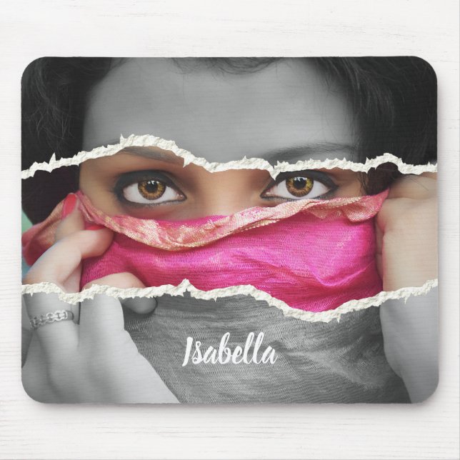 special colour effect upload photo mouse mat (Front)