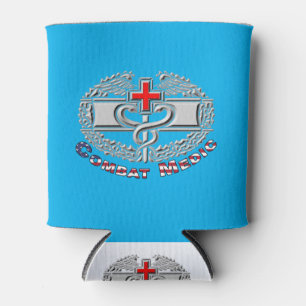 Special Combat Medic Badge Design Can Cooler