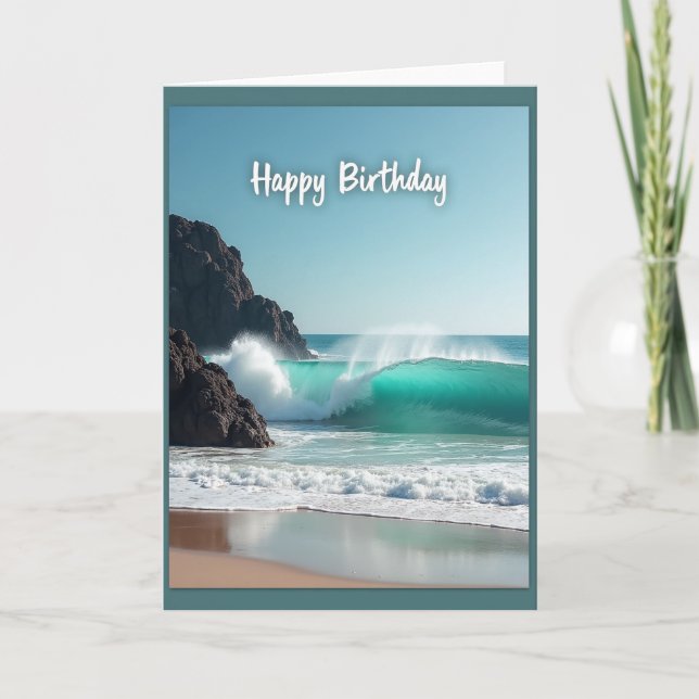 Special Crashing Wave Card (Front)