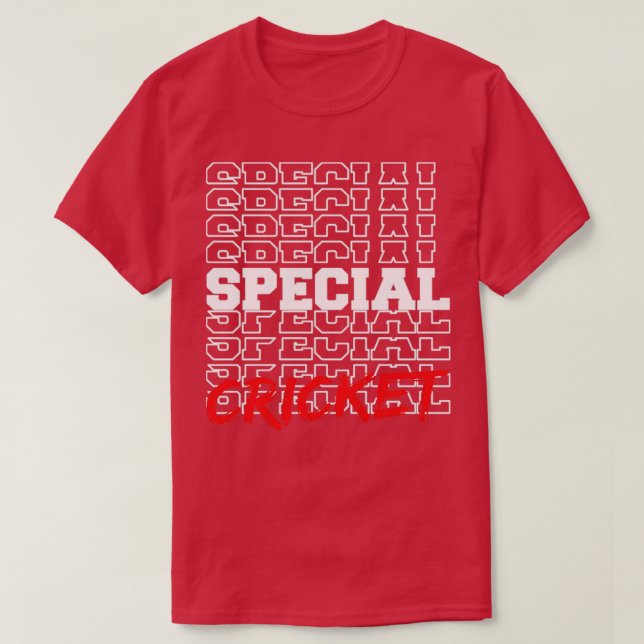 Special cricket saying smart gift idea  T-Shirt (Design Front)