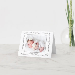 Special Cross Coordinating Photo Notecard