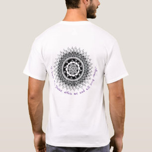 Special Crown Chakra Mandala T-shirt for men