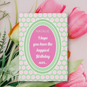 Special Custom Birthday card