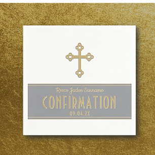 Special! Custom Confirmation party napkins