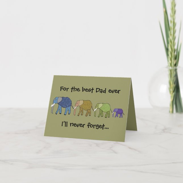 Special Dad Card (Front)