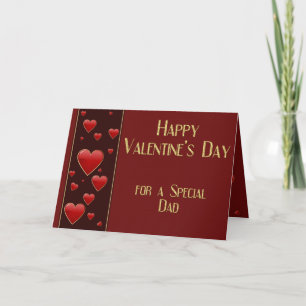 Special Dad Masculine Valentine Card