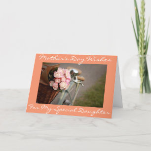 **SPECIAL DAUGHTER** SPECIAL MOM ON "MOTHER'S DAY" CARD