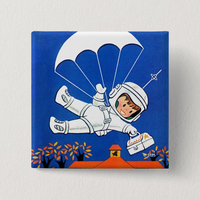 Special Delivery 15 Cm Square Badge (Front)