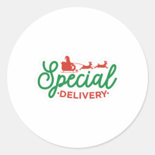 Special Delivery Classic Round Sticker