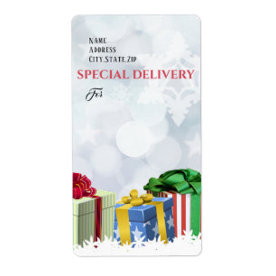 SPECIAL DELIVERY, Festive Christmas Packages