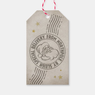 Special Delivery from Northpole by Sleigh Gift Tags