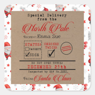 Special Delivery from Santa Christmas Gift Tags