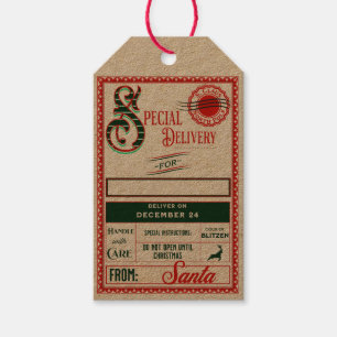 Special Delivery from Santa   Gift Tag