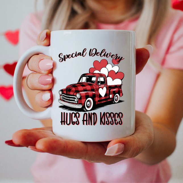 Special Delivery Hugs and Kisses Coffee Mug (Creator Uploaded)