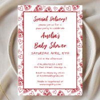 Special Delivery Italian Pizza Party Baby Shower