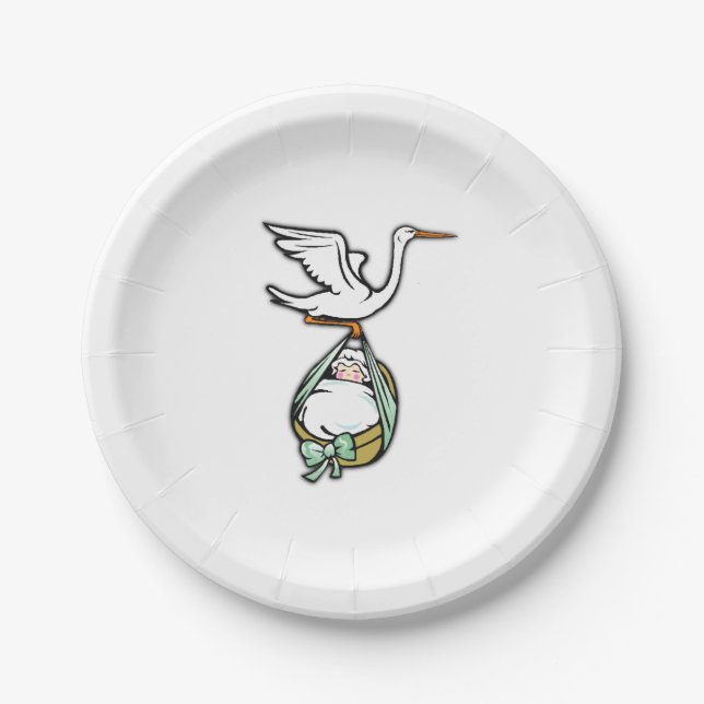 Special Delivery  Paper Plate (Front)