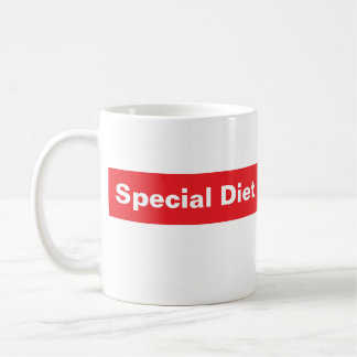 SPECIAL DIET coffee mug, law enforcement humour Coffee Mug